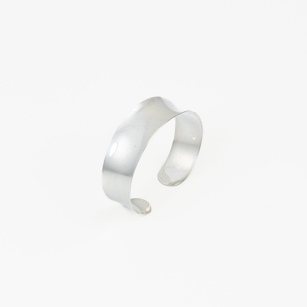 Ασημένιο επιπλατινωμένο βραχιόλι 925°, προσαρμοζόμενο μέγεθος