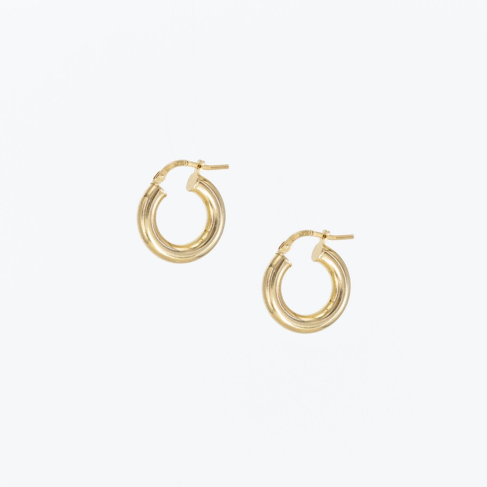 Ασημένιοι επιχρυσωμένοι κρίκοι 925° 