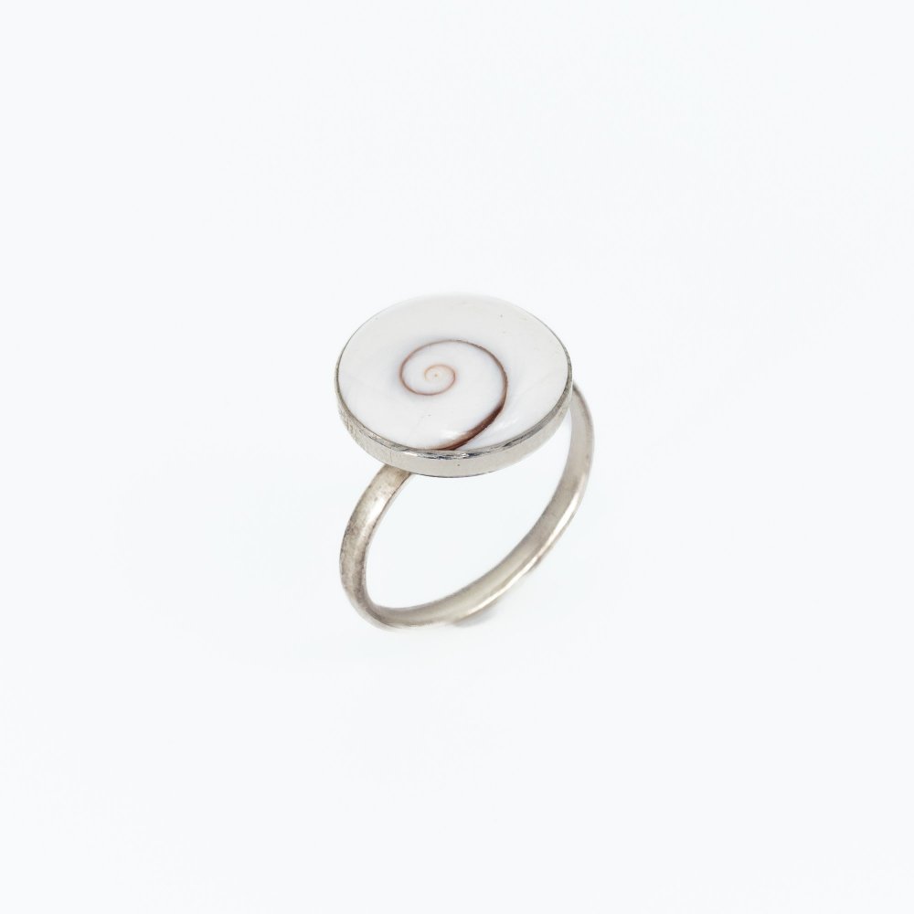 Ασημένιο δαχτυλίδι 925° με μάτι της Παναγιάς 